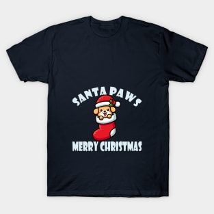 Santa Paws Is Coming To Town T-Shirt